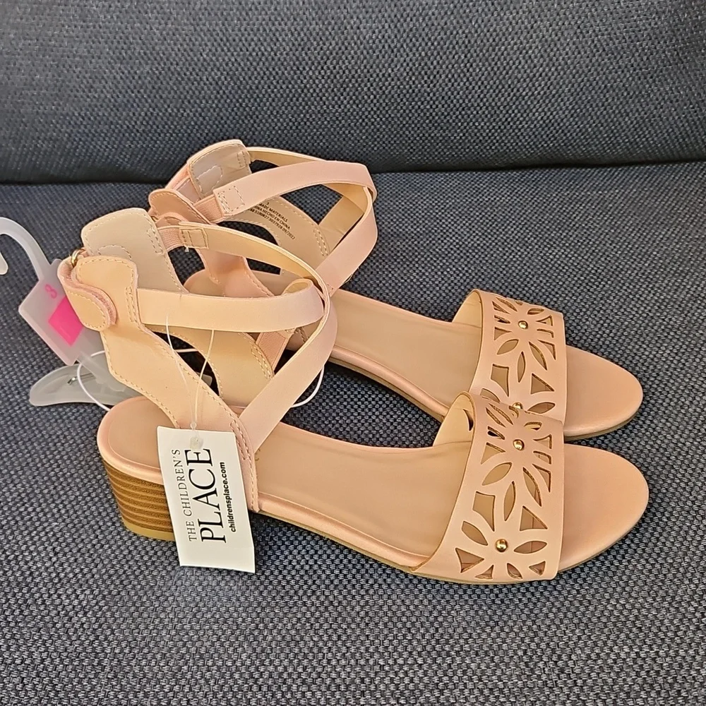Children's Place Cutout Pink Sandals